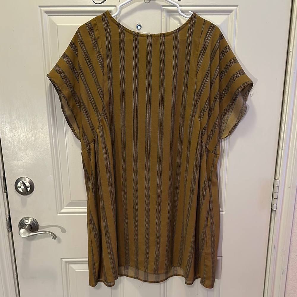 Grade & Gather women’s stripped polyester dress / Size S / Box‎ 30-35